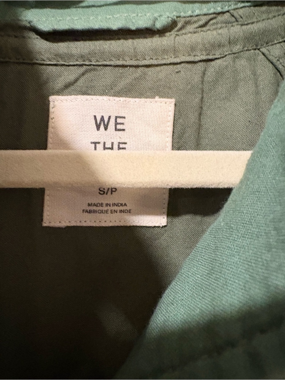 Free People Olive Sage Lace-Trim Utility Jacket - Picture 3 of 11